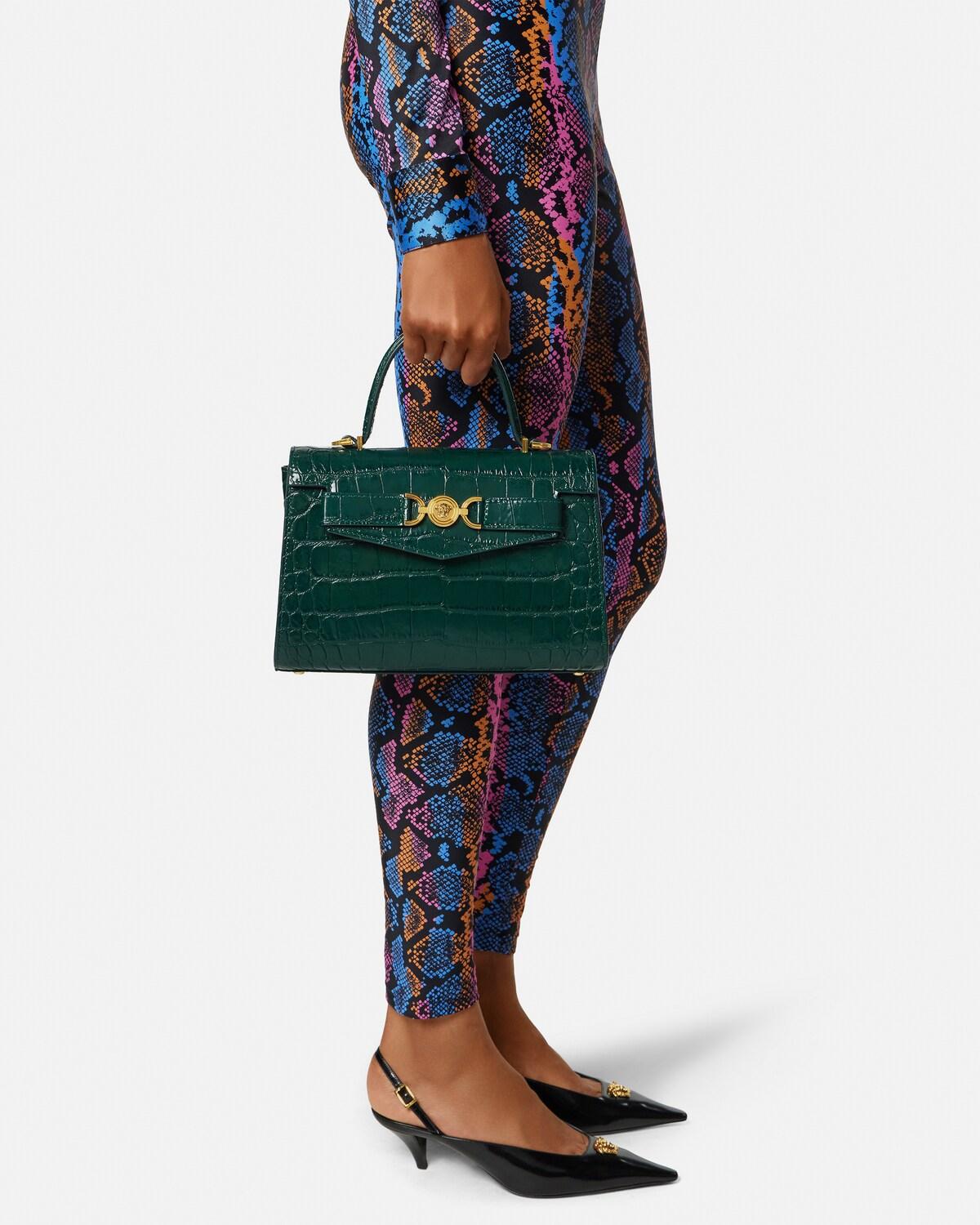 Medusa '95 Croc-Effect Top-Handle - Image 3