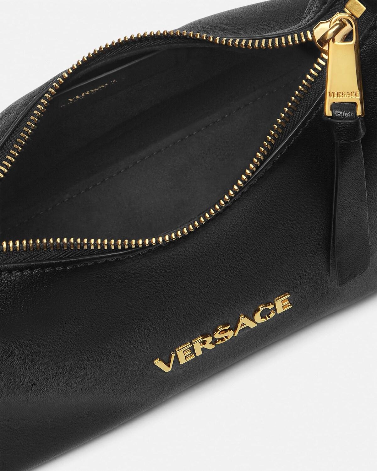 Versace Tag Nappa Hobo Bag - Image 5