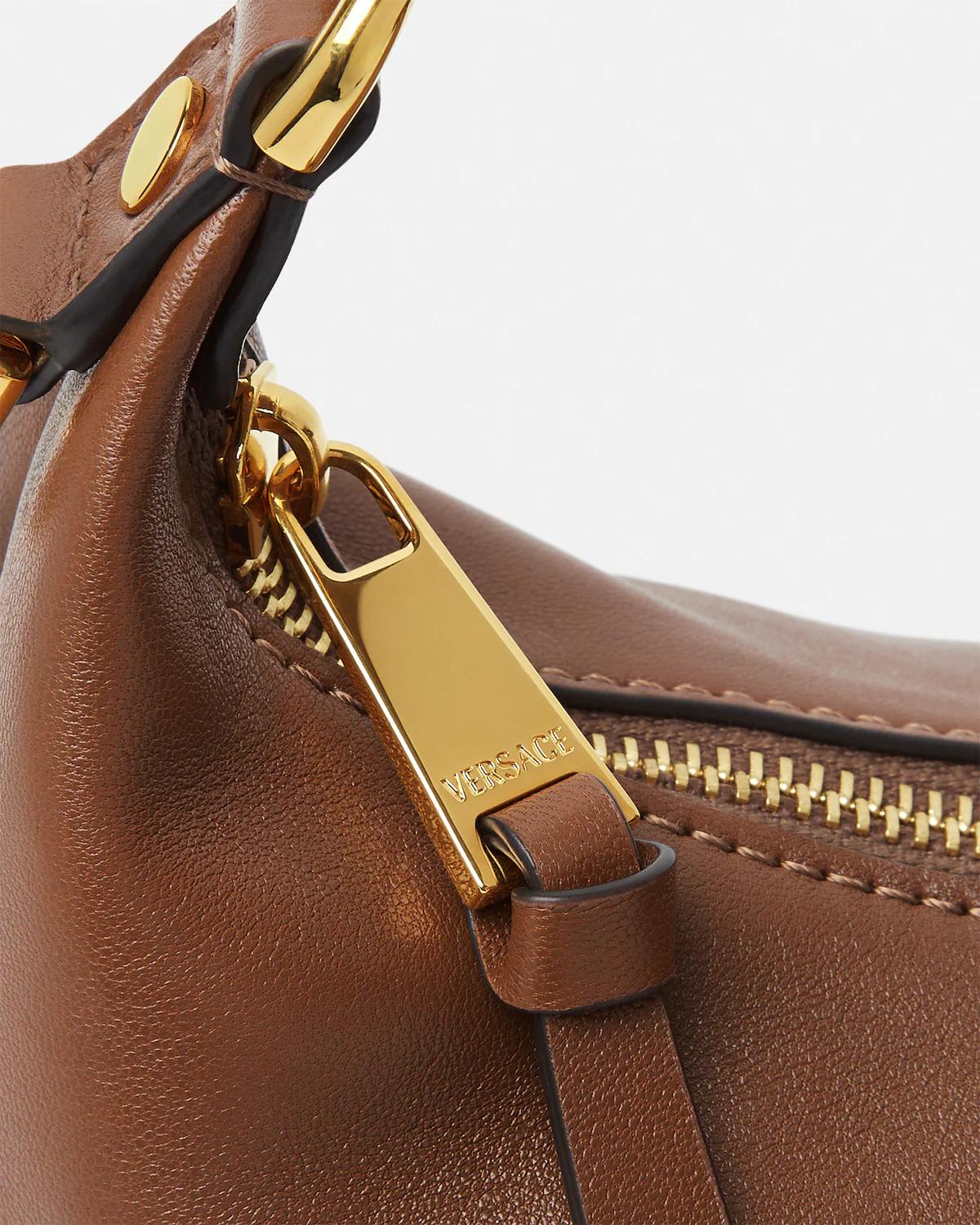 Versace Tag Nappa Hobo Bag - Image 6