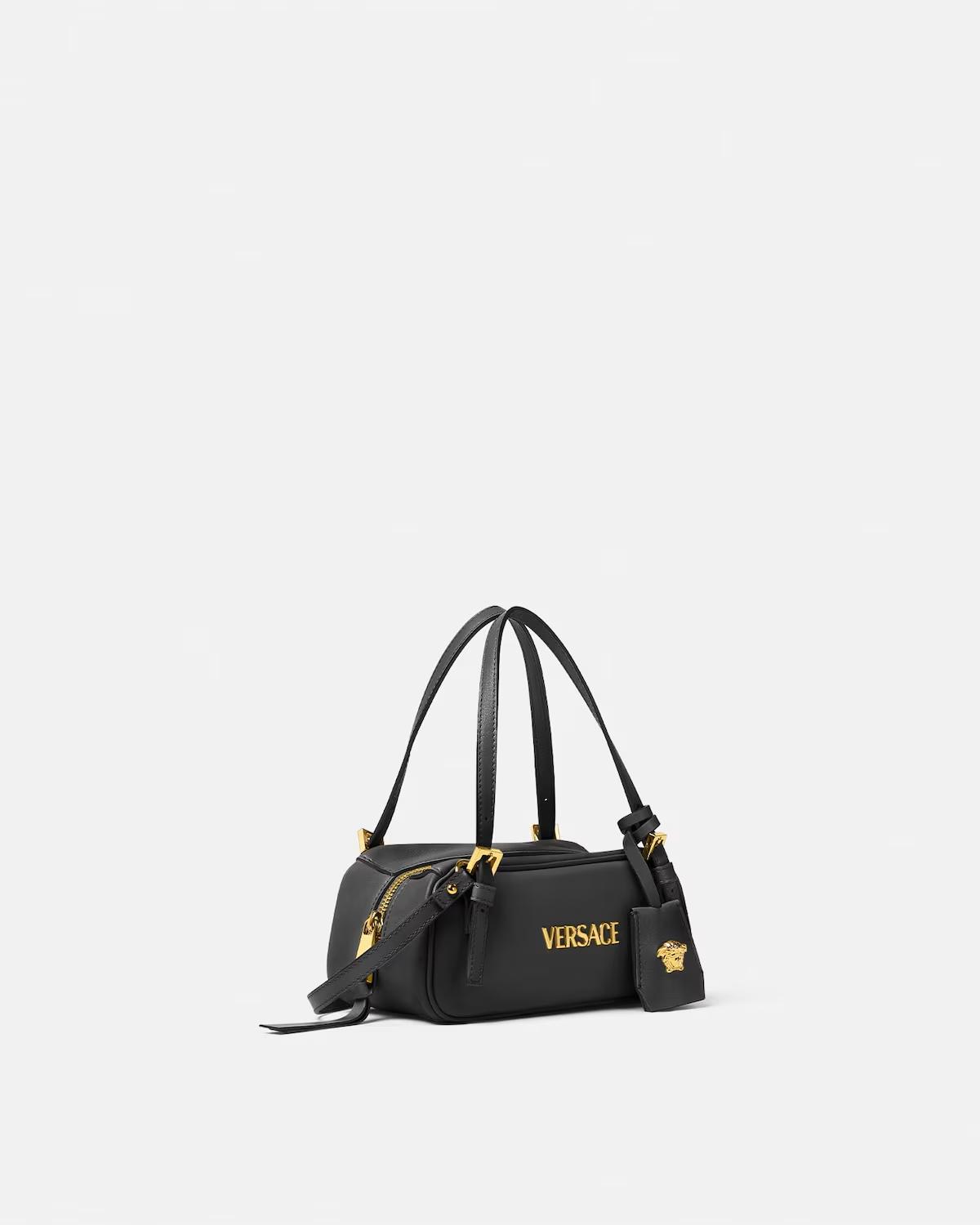 Versace Tag Nappa Bowling Mini Bag - Image 2