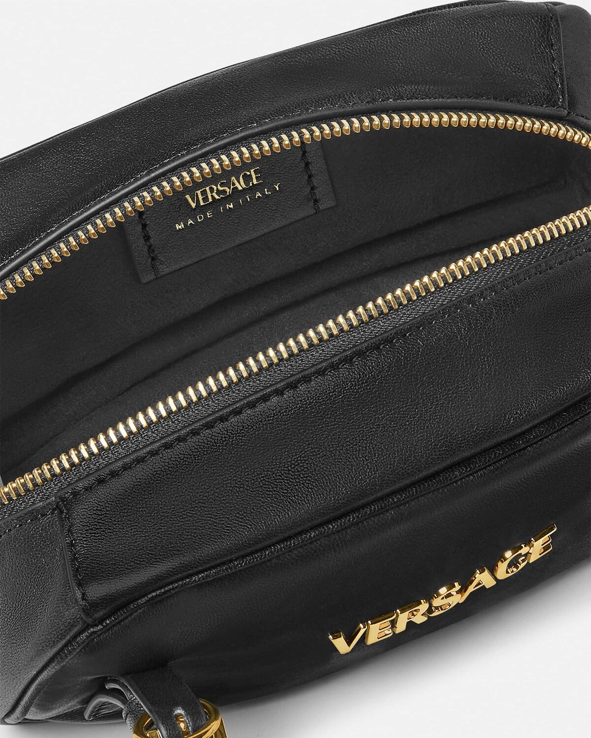 Versace Tag Nappa Bowling Mini Bag - Image 3