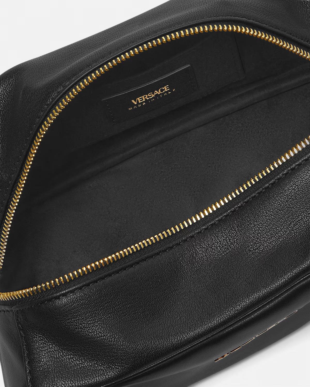 Versace Tag Nappa Bowling Bag - Image 5