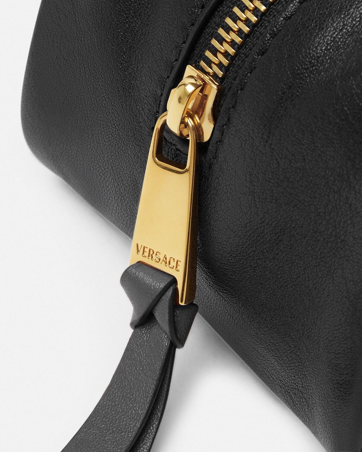 Versace Tag Nappa Bowling Bag - Image 6