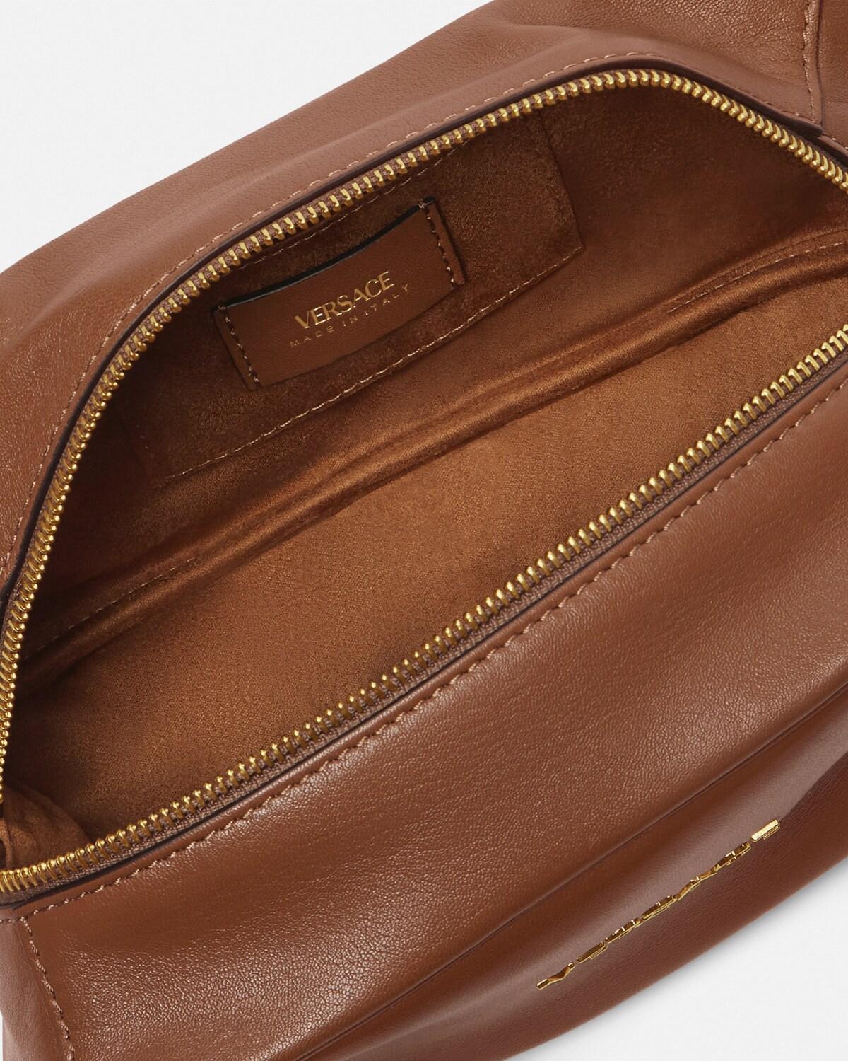 Versace Tag Nappa Bowling Bag - Image 5