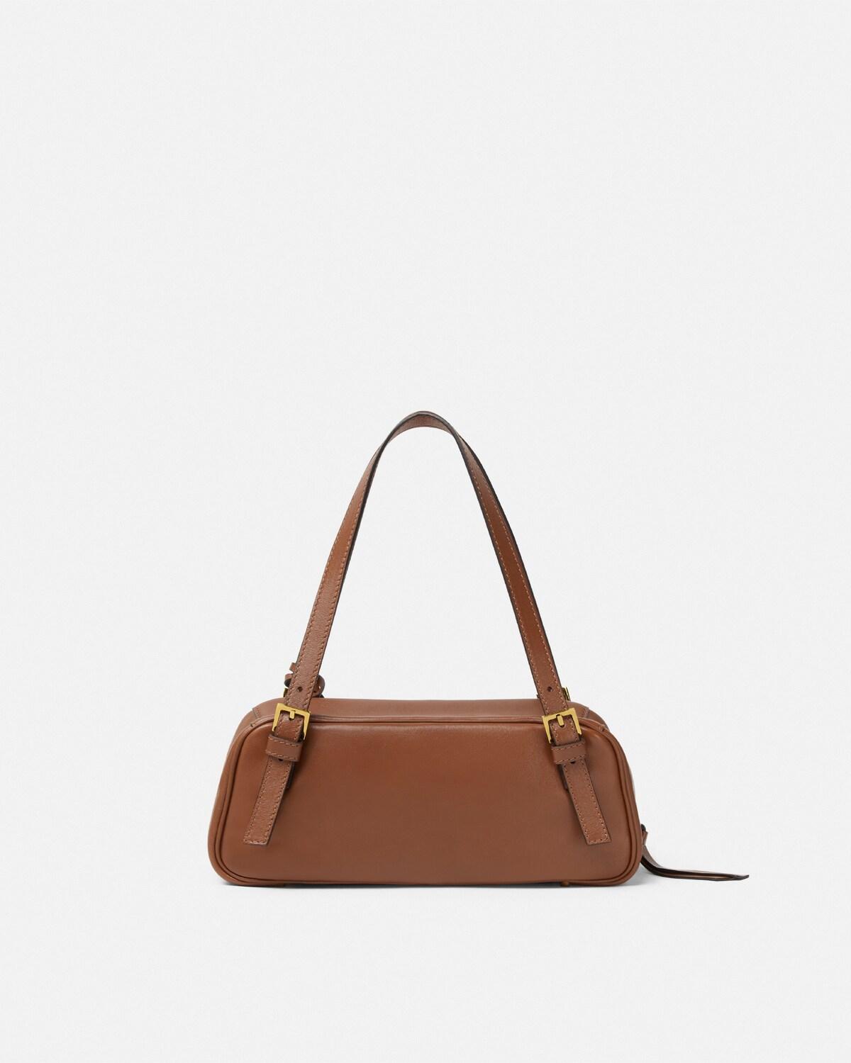 Versace Tag Nappa Bowling Bag - Image 7
