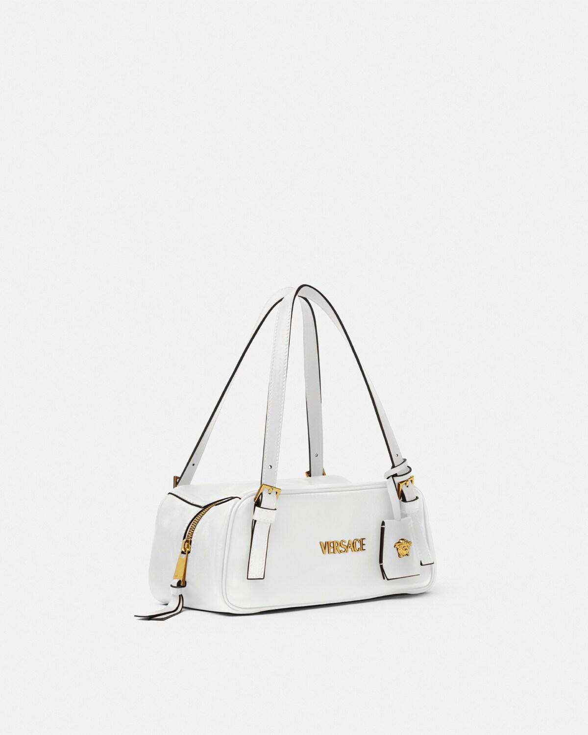 Versace Tag Nappa Bowling Bag - Image 2