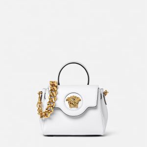 La Medusa Small Leather Top-Handle