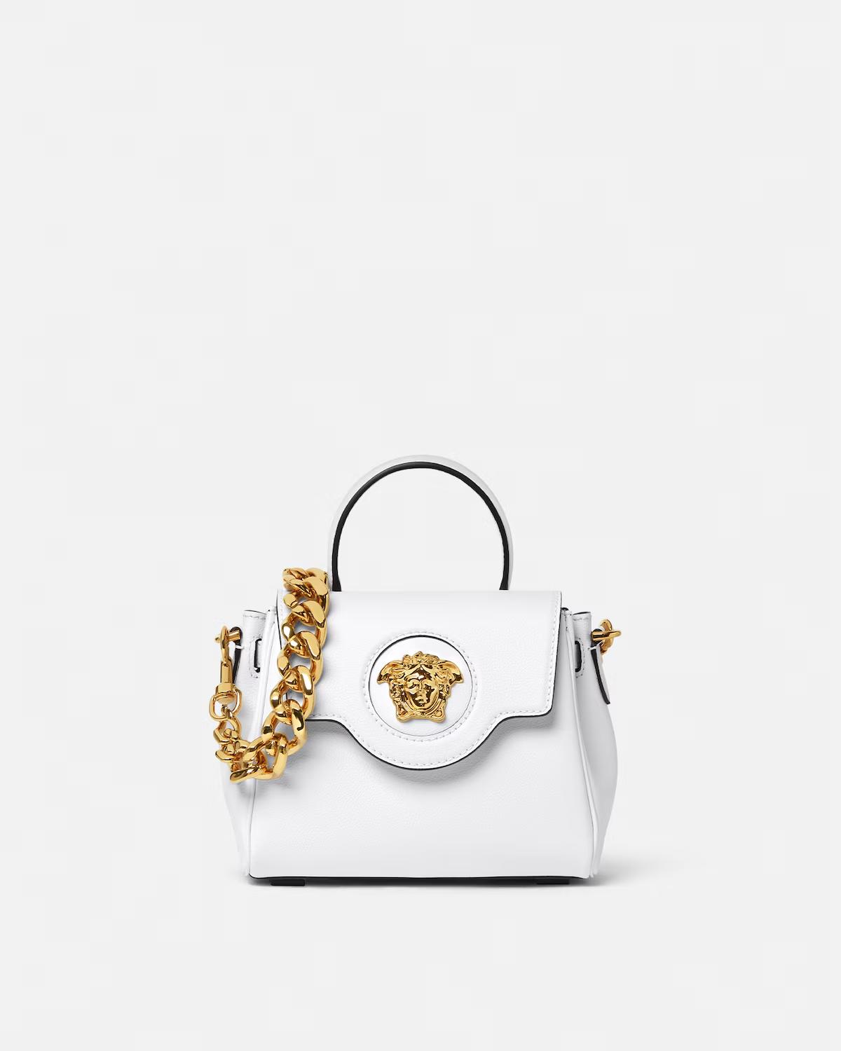 La Medusa Small Leather Top-Handle
