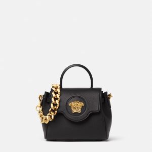 La Medusa Small Leather Top-Handle