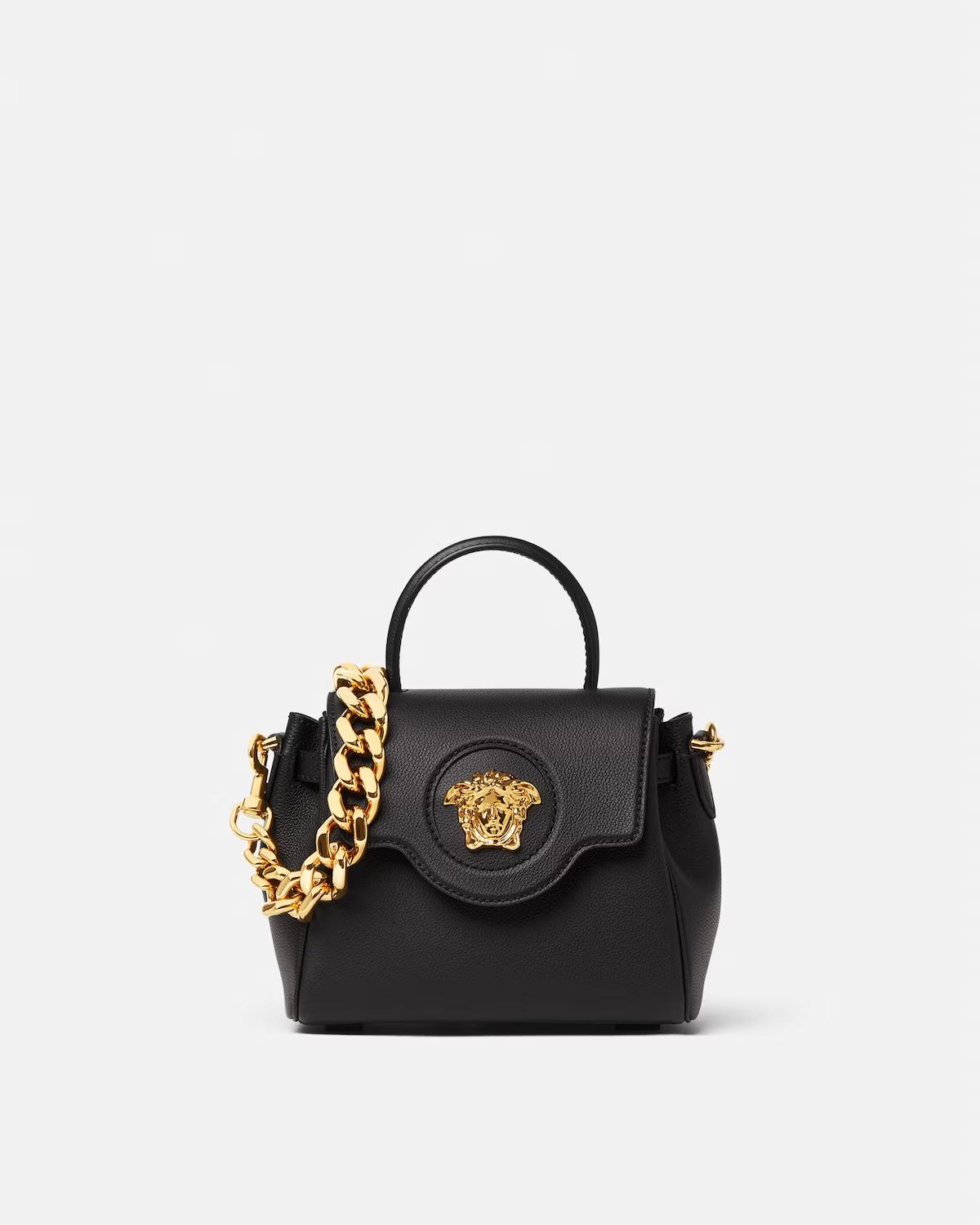 La Medusa Small Leather Top-Handle