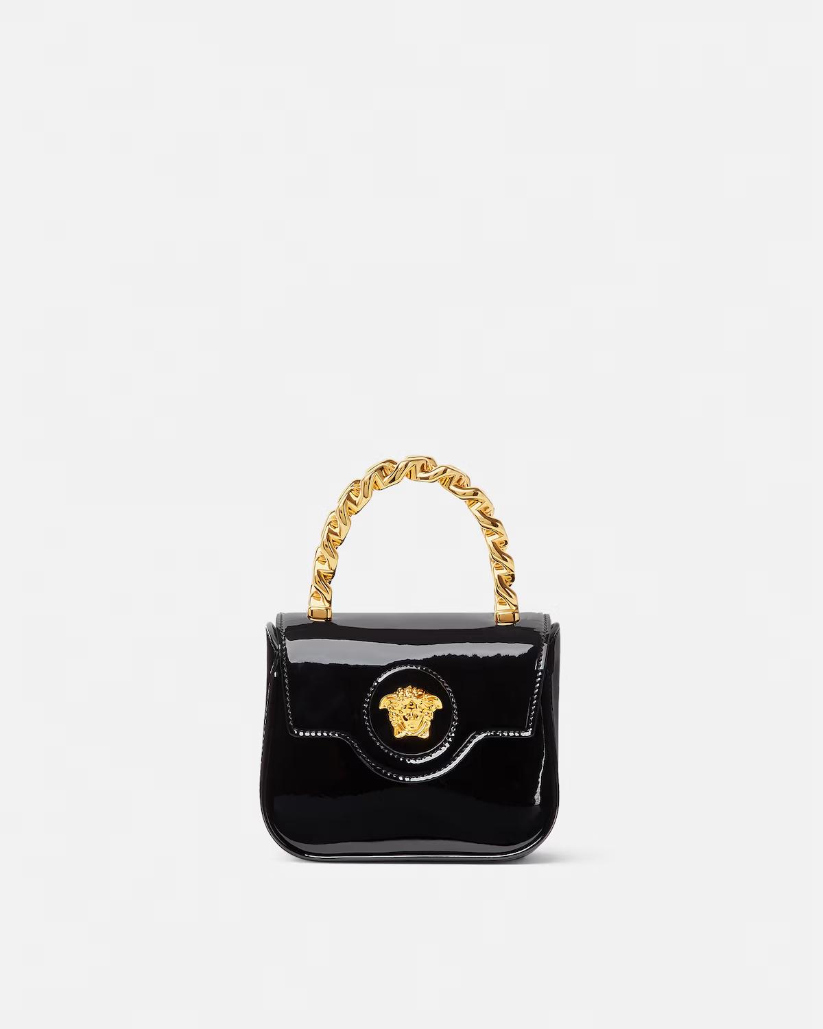 La Medusa Patent Mini Bag