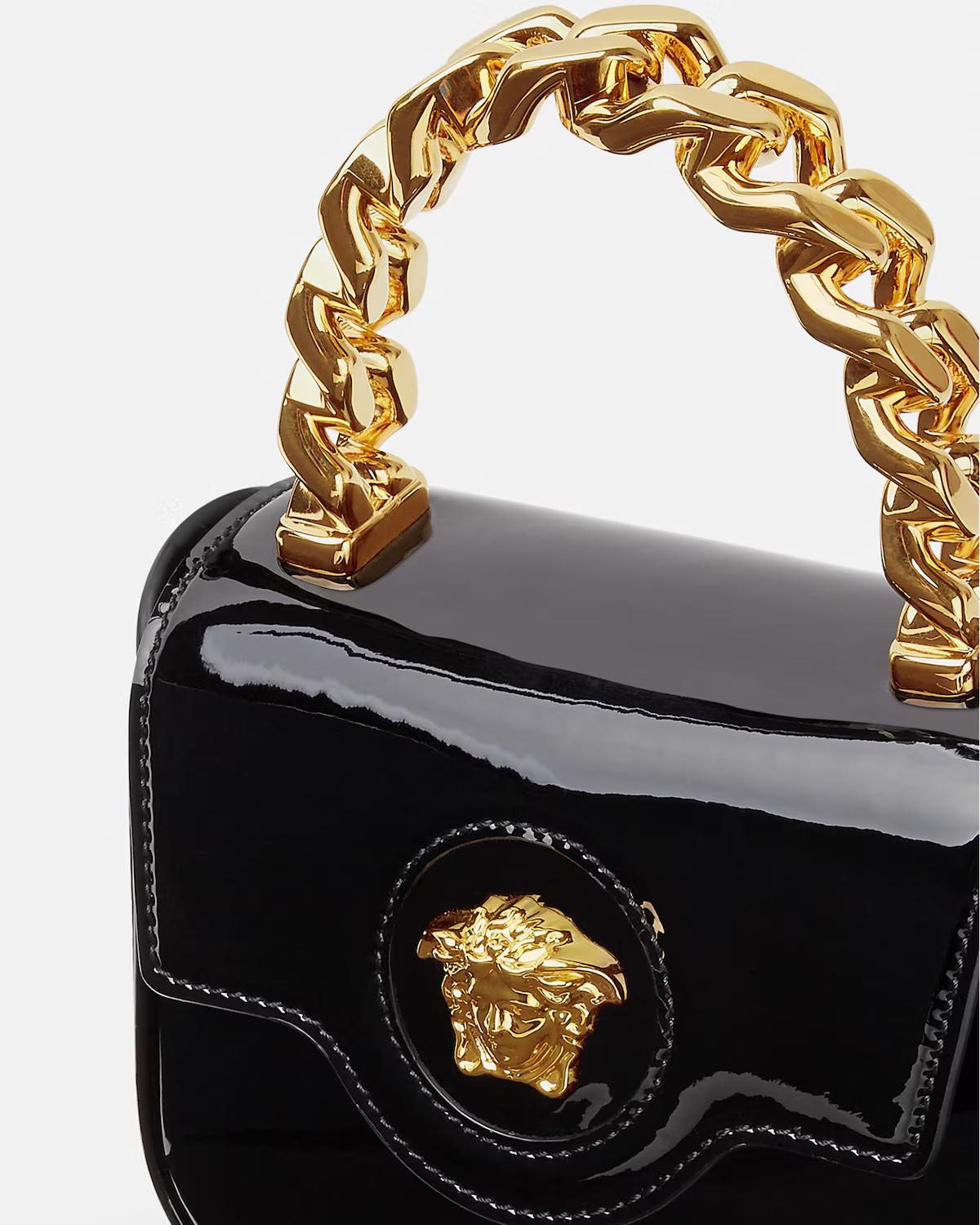 La Medusa Patent Mini Bag - Image 5