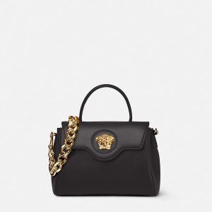 La Medusa Leather Top-Handle