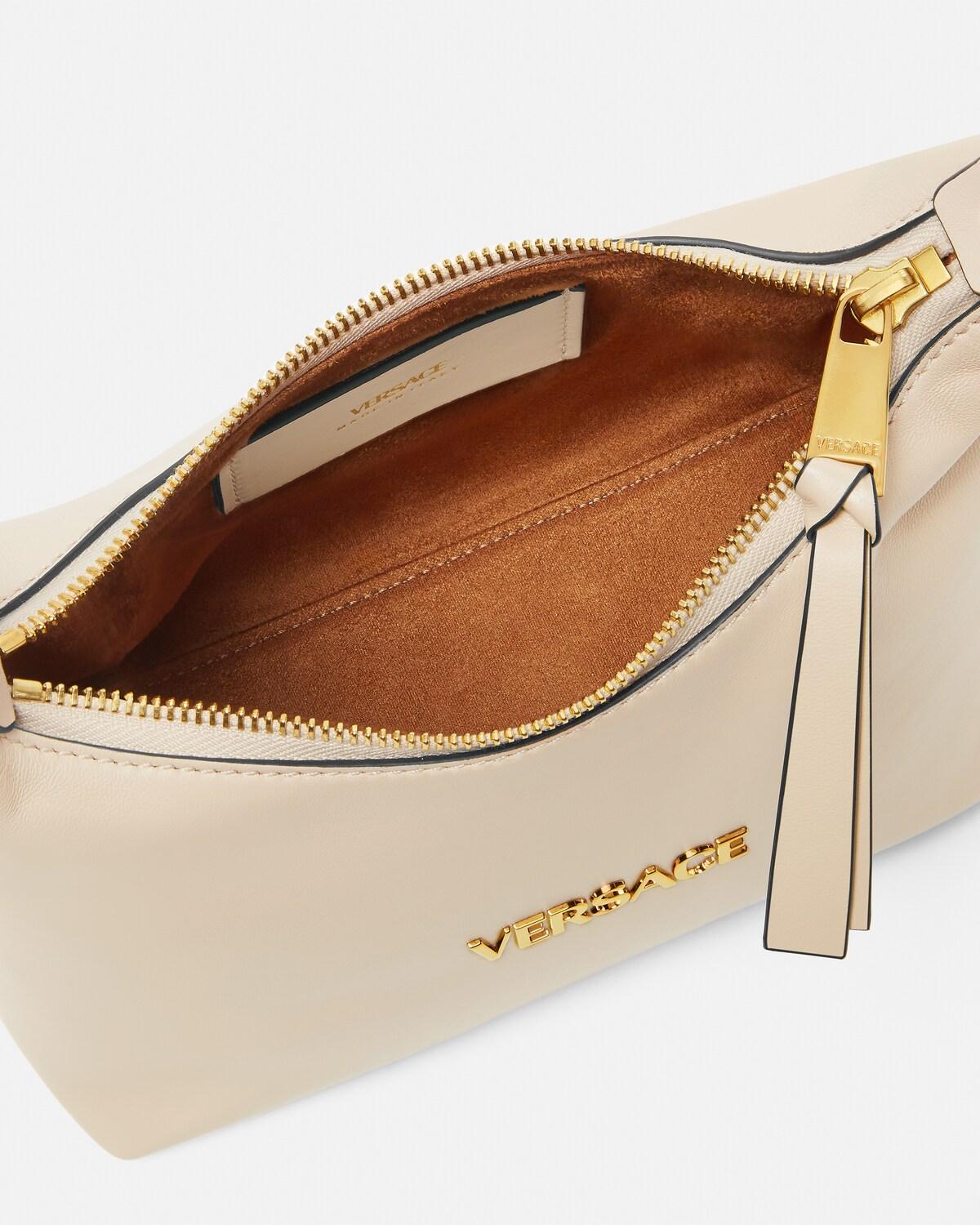Versace Tag Nappa Hobo Bag - Image 5