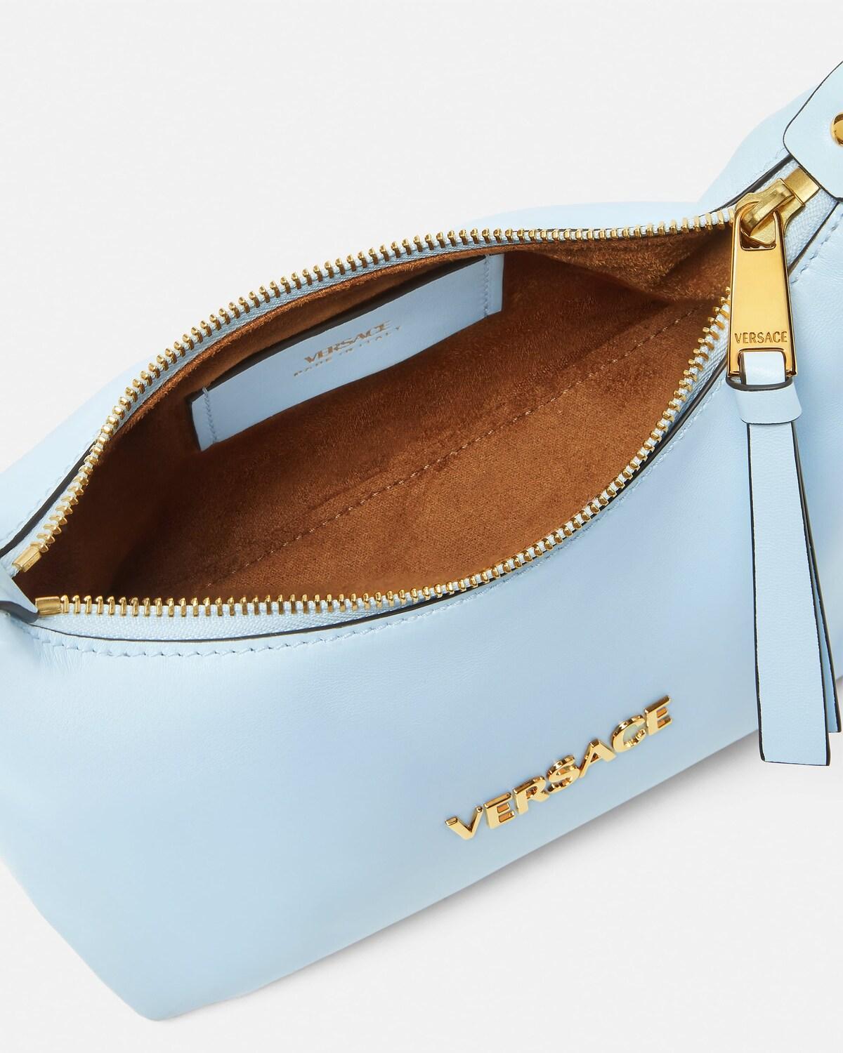 Versace Tag Nappa Hobo Bag - Image 4