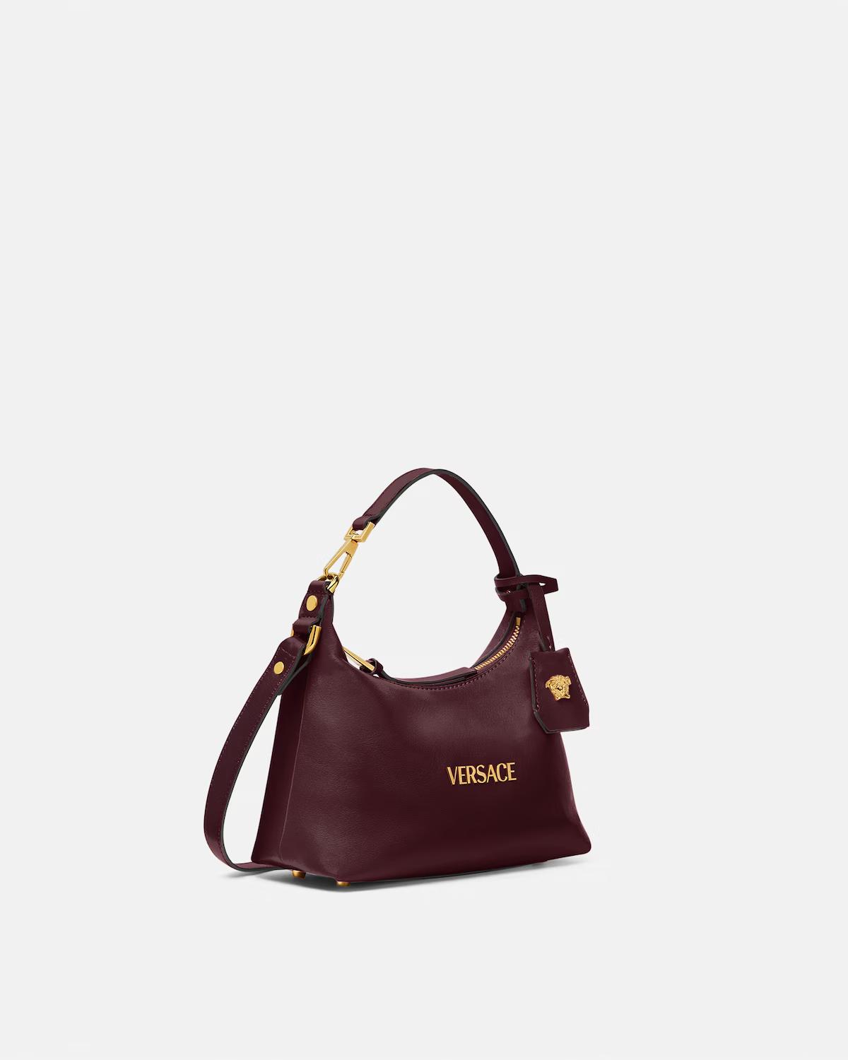 Versace Tag Nappa Hobo Bag - Image 2