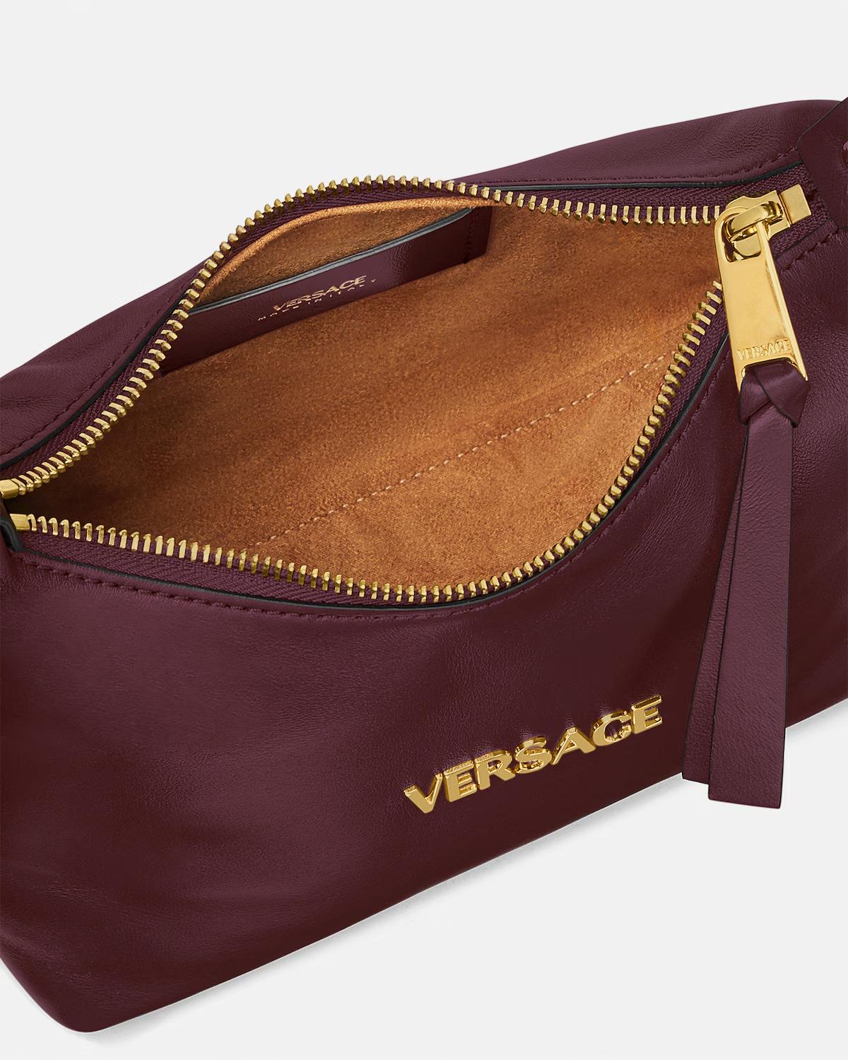 Versace Tag Nappa Hobo Bag - Image 3