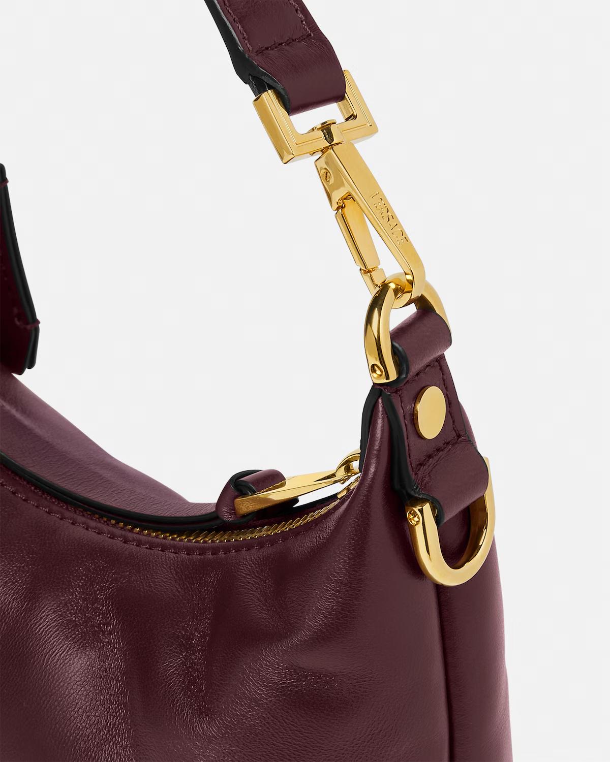 Versace Tag Nappa Hobo Bag - Image 4