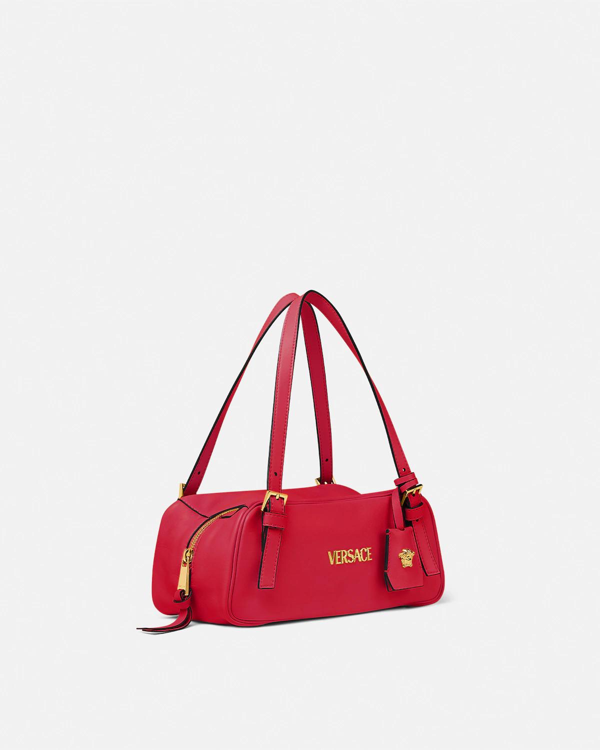 Versace Tag Nappa Bowling Bag - Image 2