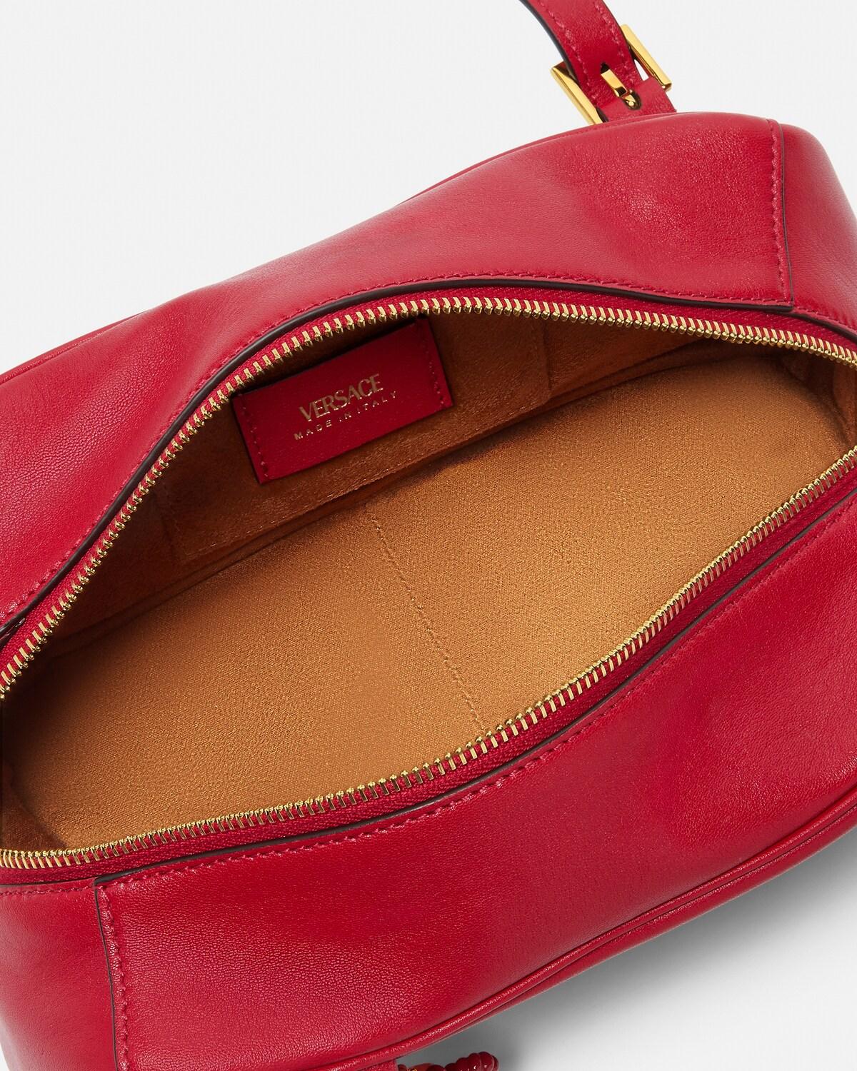 Versace Tag Nappa Bowling Bag - Image 6