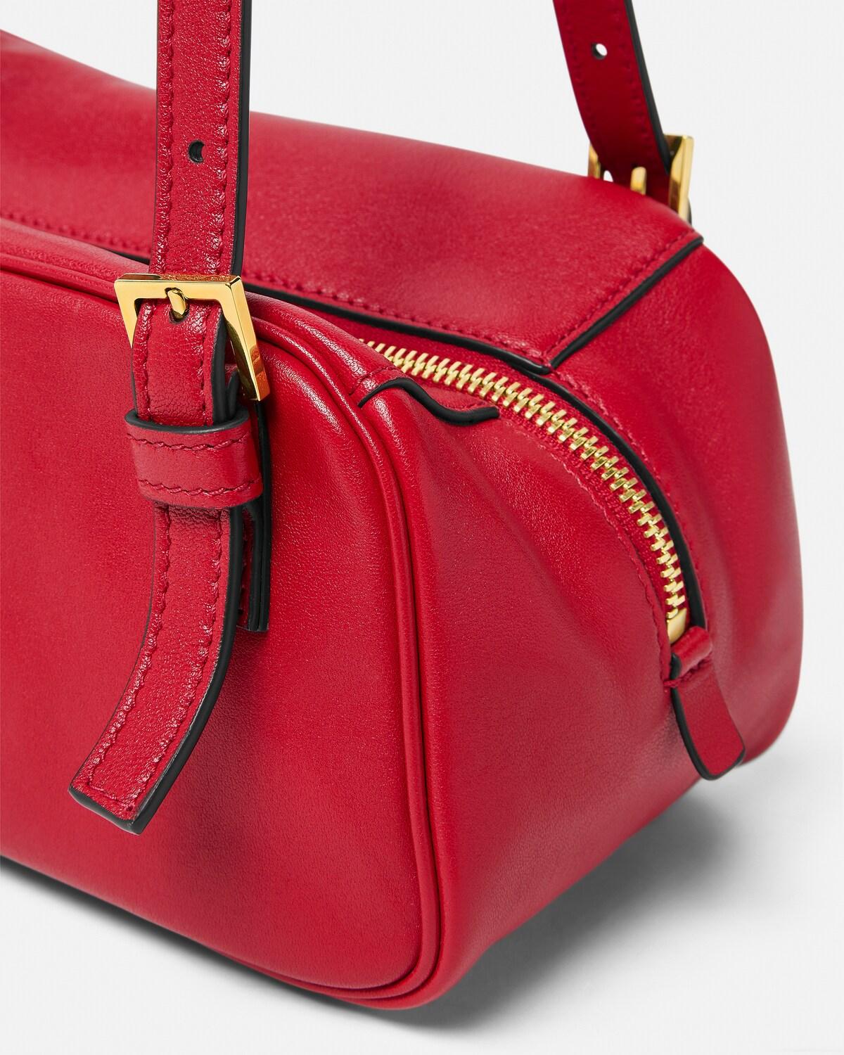 Versace Tag Nappa Bowling Bag - Image 7