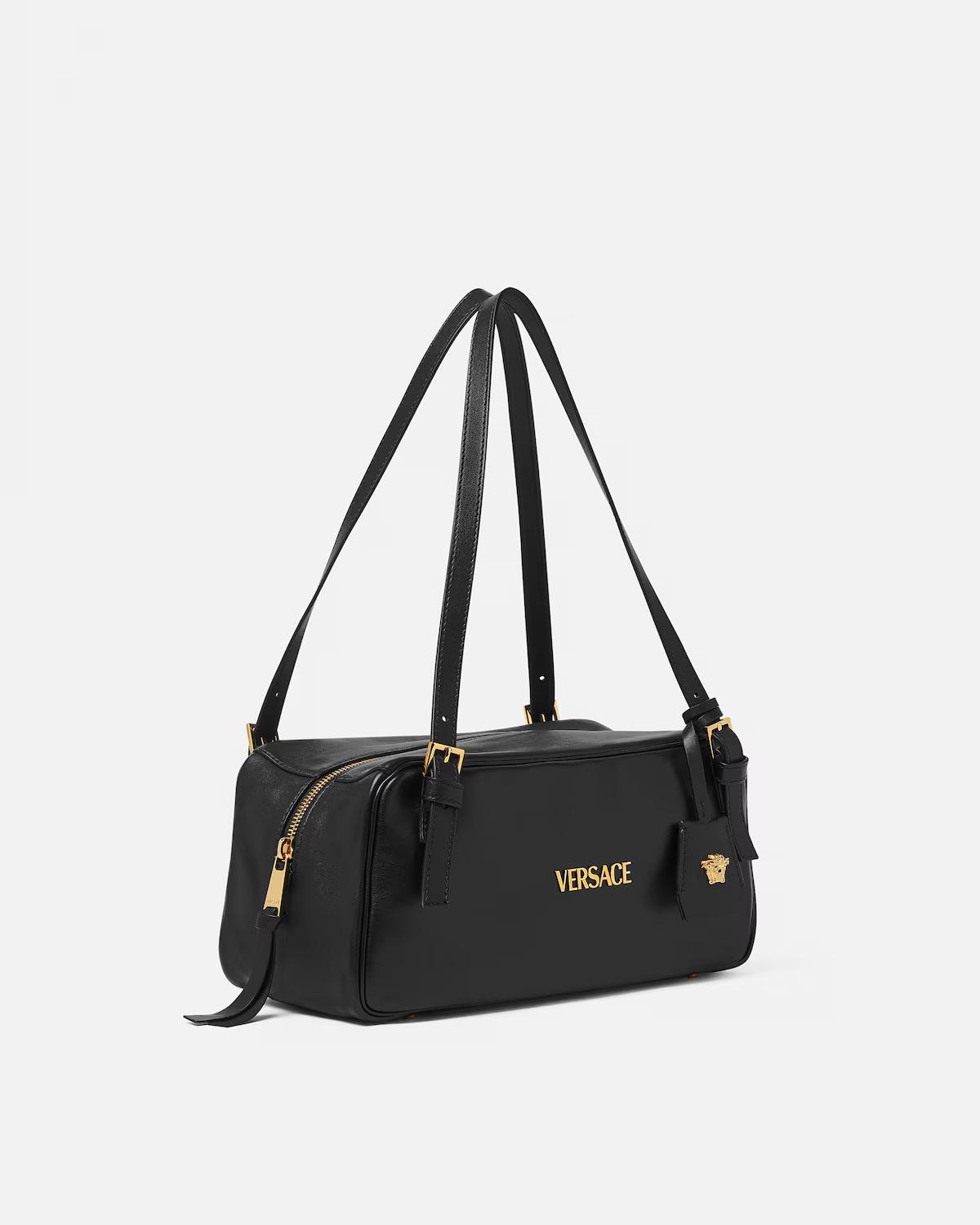 Versace Tag Large Nappa Bowling Bag - Image 2