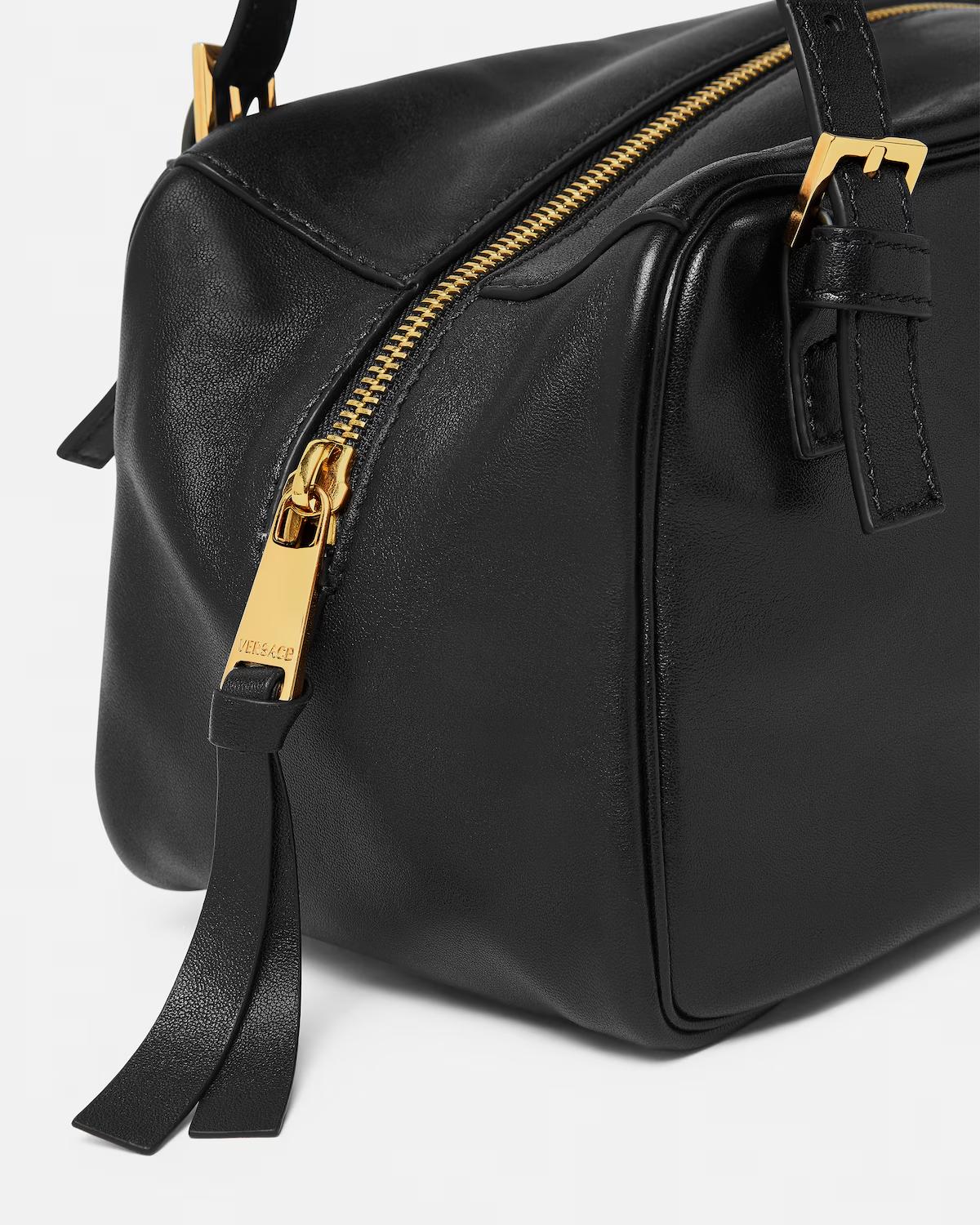 Versace Tag Large Nappa Bowling Bag - Image 6