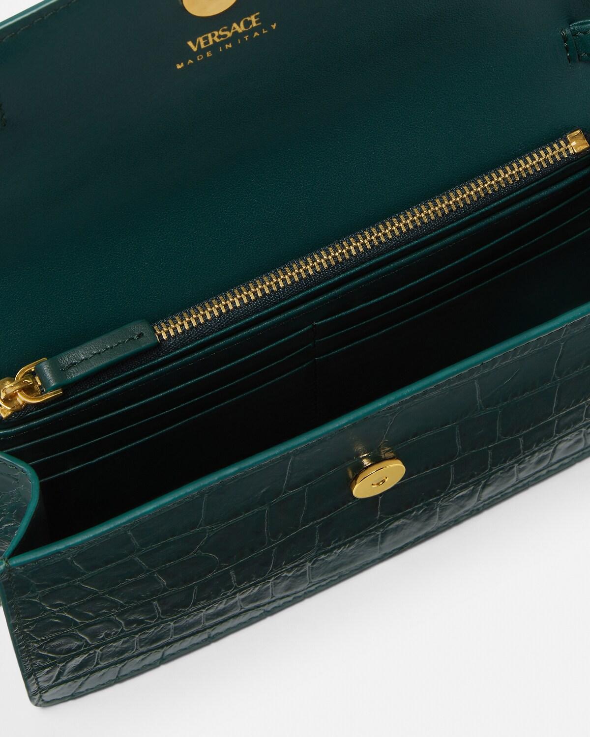Medusa '95 Croc-Effect Clutch - Image 4