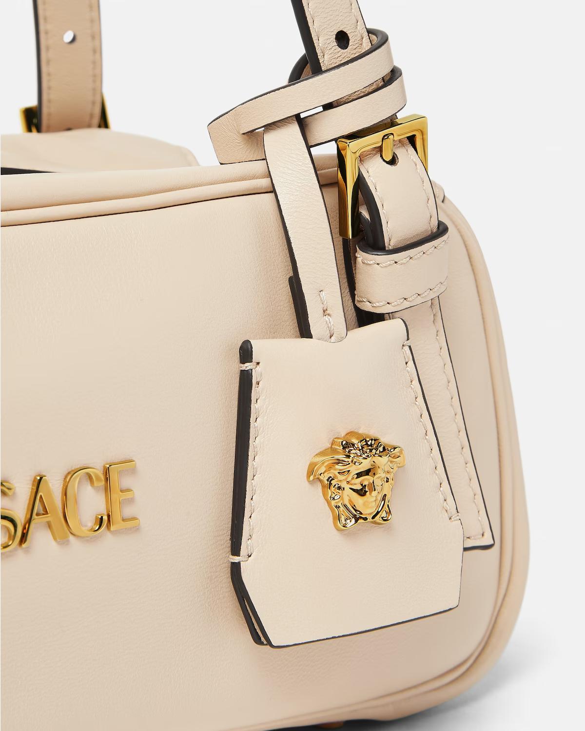 Versace Tag Nappa Bowling Bag - Image 6