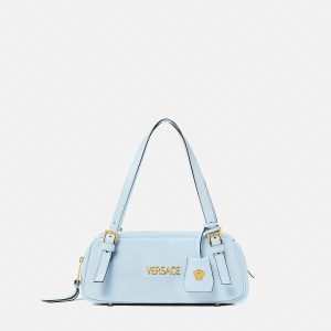 Versace Tag Nappa Bowling Bag