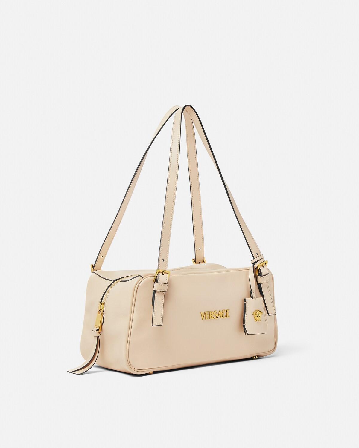 Versace Tag Large Nappa Bowling Bag - Image 2