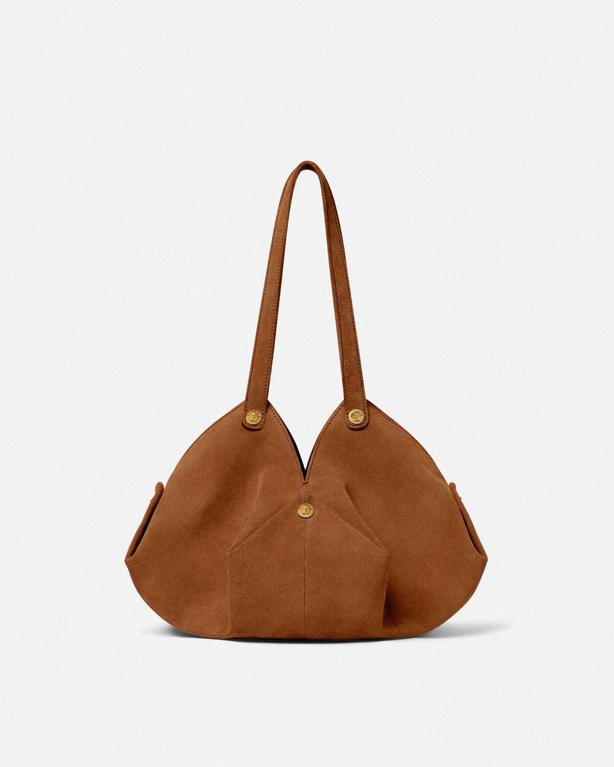 Protea Suede Shoulder Bag