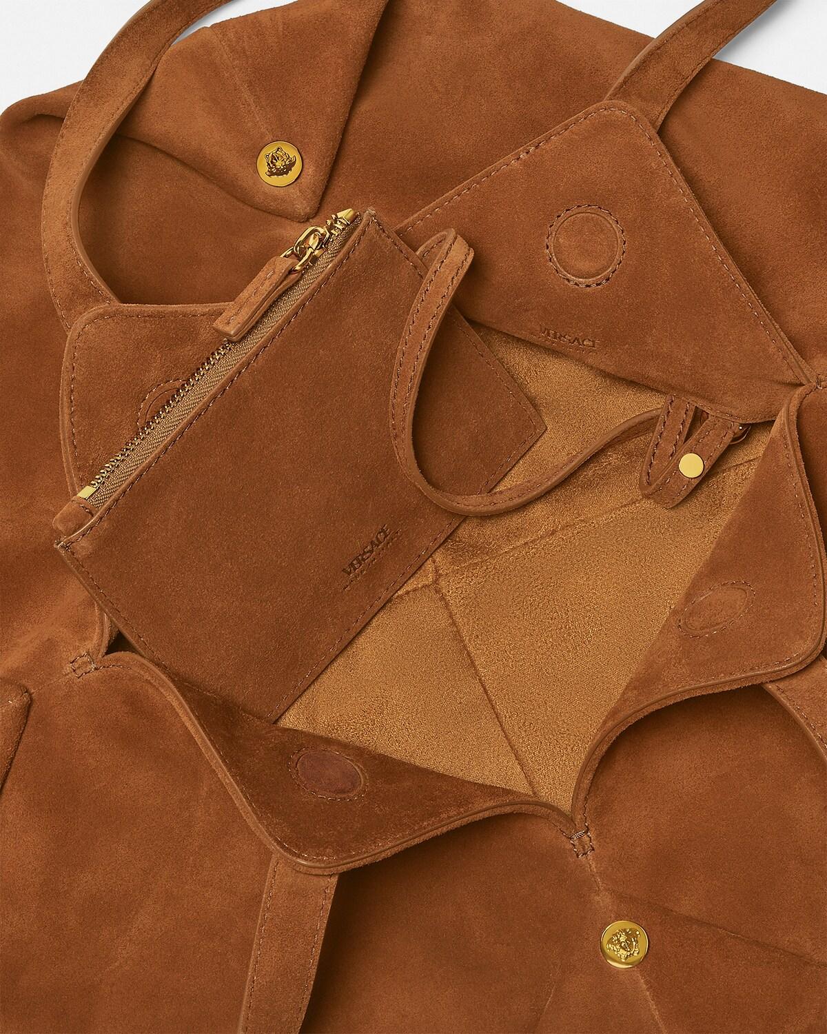 Protea Suede Shoulder Bag - Image 3