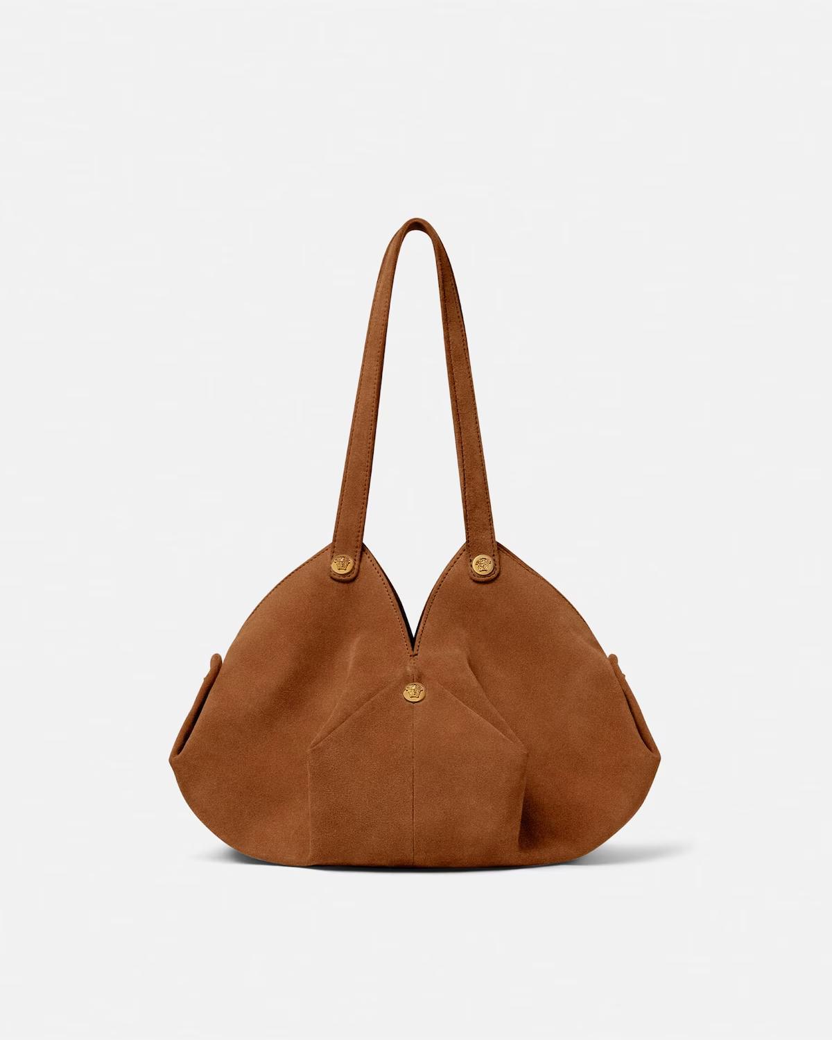 Protea Suede Shoulder Bag - Image 5