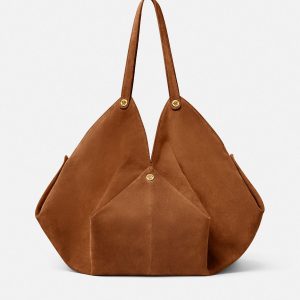 Protea Large Suede Shoulder Bag
