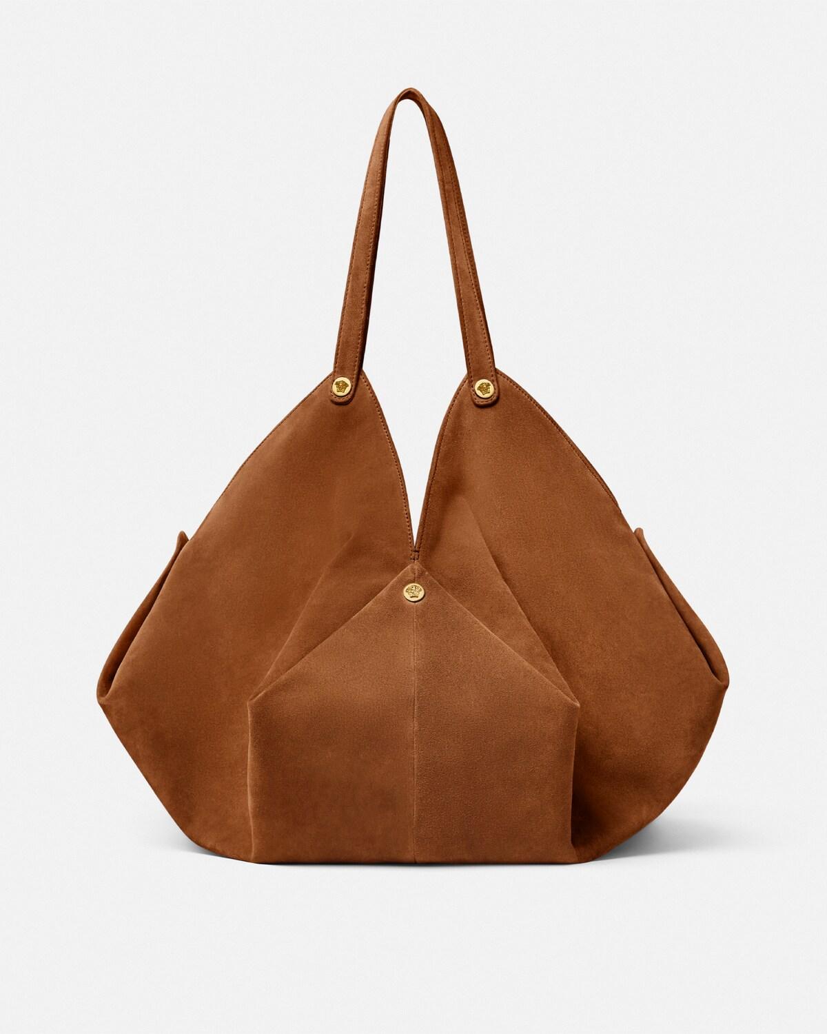 Protea Large Suede Shoulder Bag