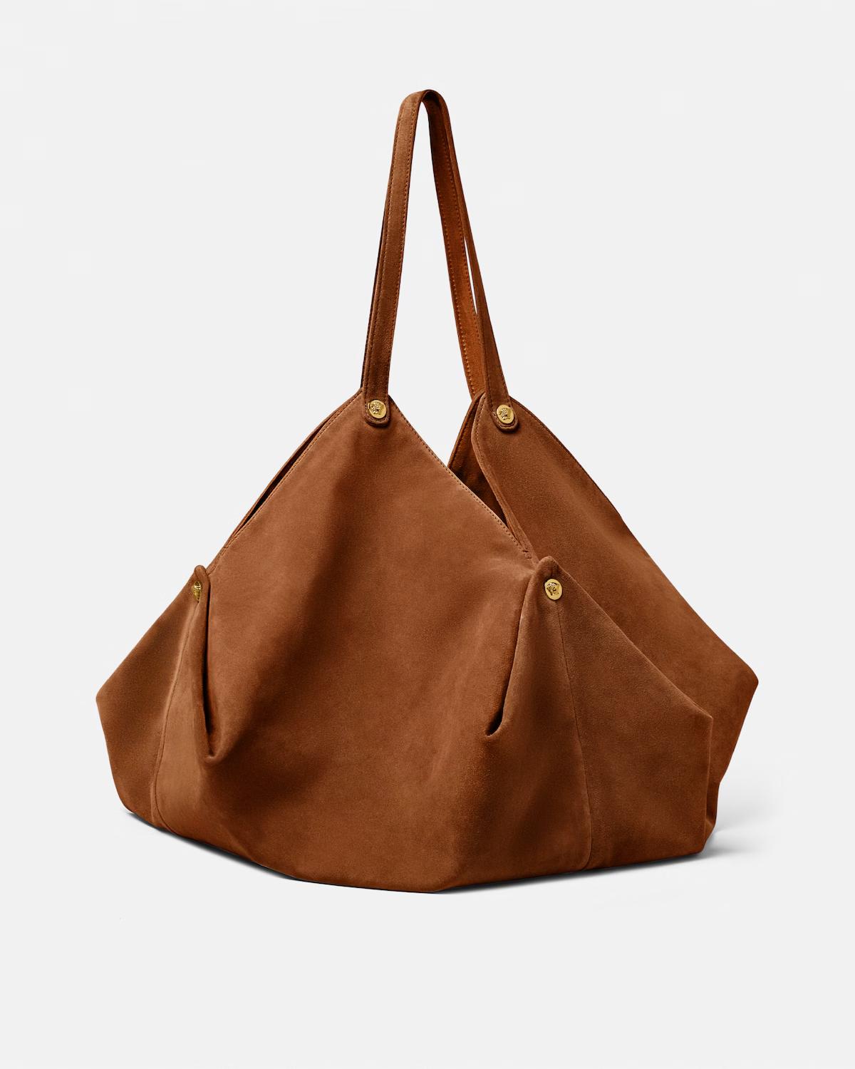 Protea Large Suede Shoulder Bag - Image 2