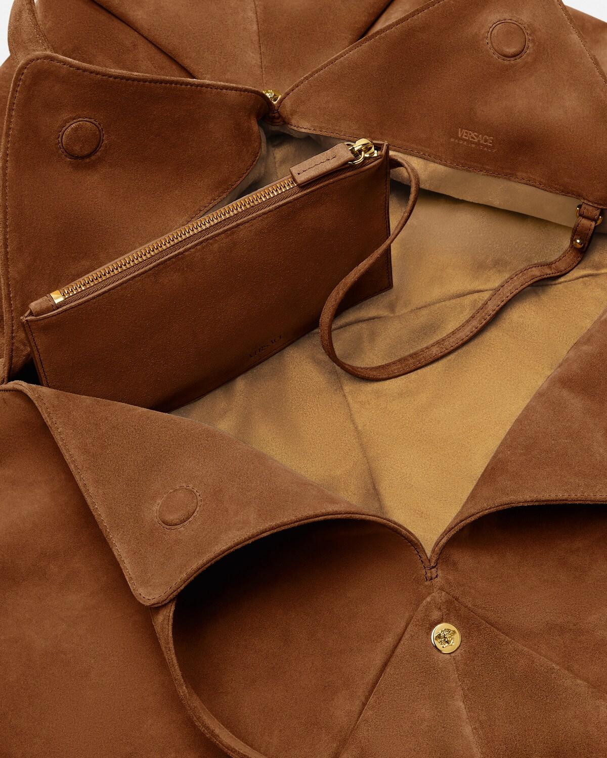 Protea Large Suede Shoulder Bag - Image 5
