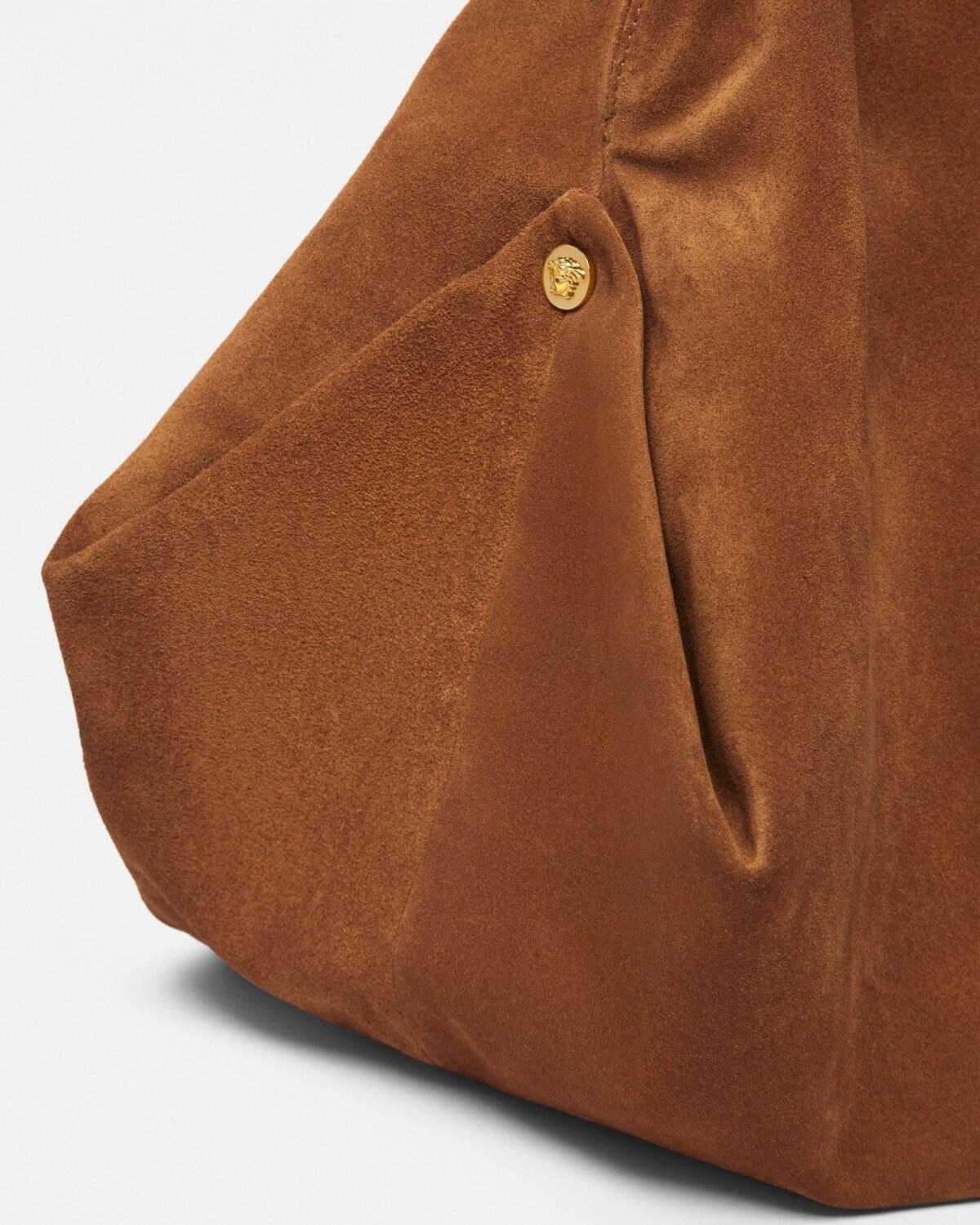 Protea Large Suede Shoulder Bag - Image 6