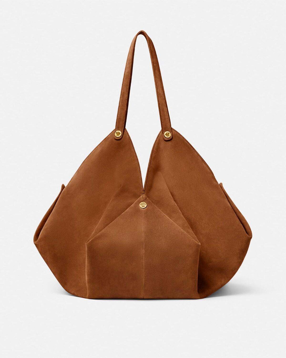 Protea Large Suede Shoulder Bag - Image 7
