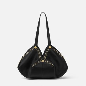 Protea Embellished Shoulder Bag