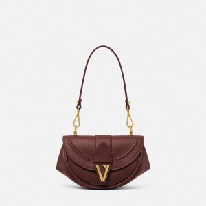 Virtus Small Leather Shoulder Bag