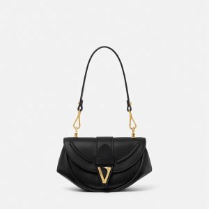 Virtus Small Leather Shoulder Bag