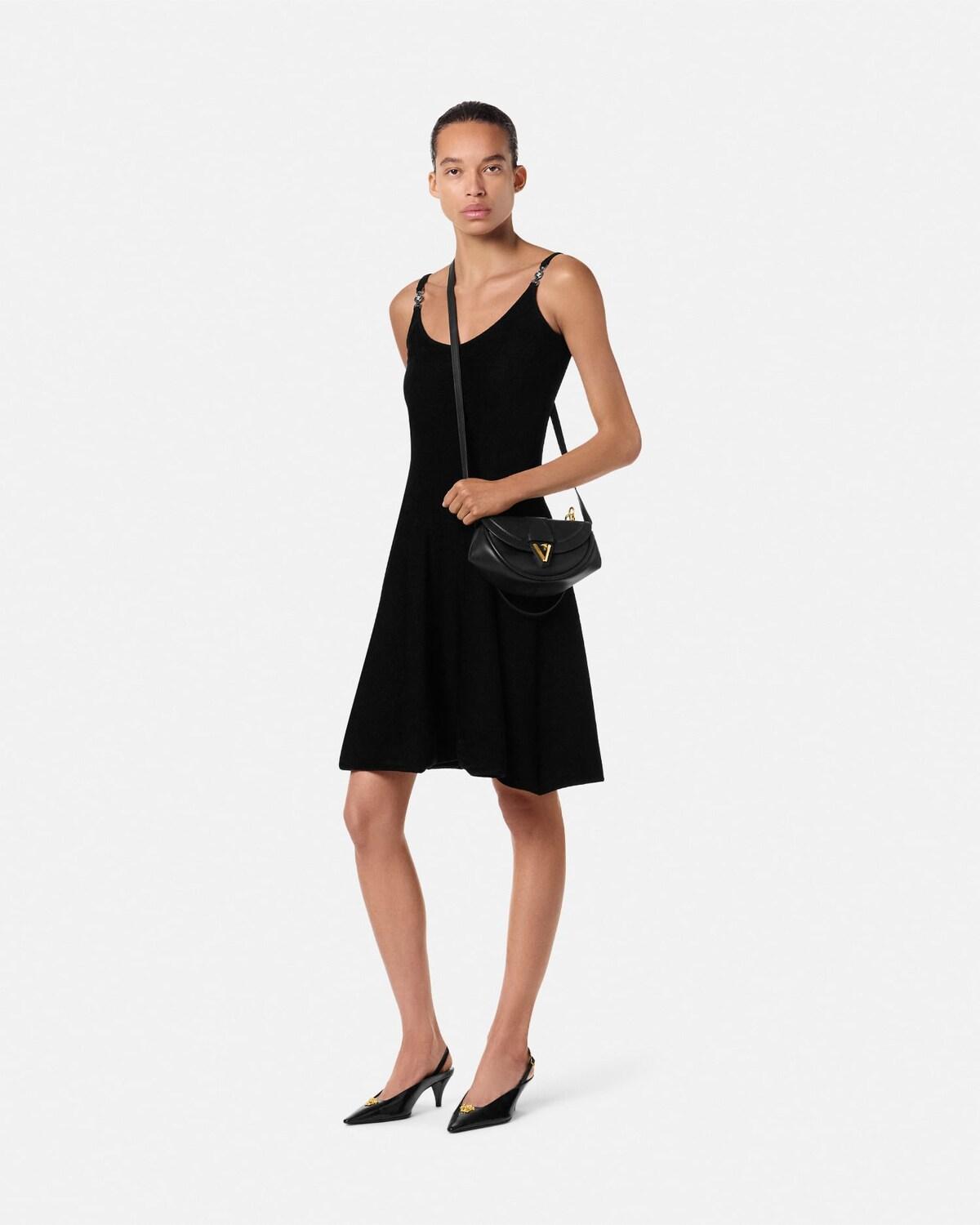 Virtus Small Leather Shoulder Bag - Image 4