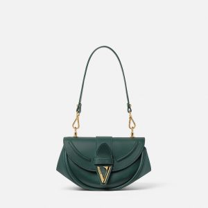 Virtus Small Leather Shoulder Bag