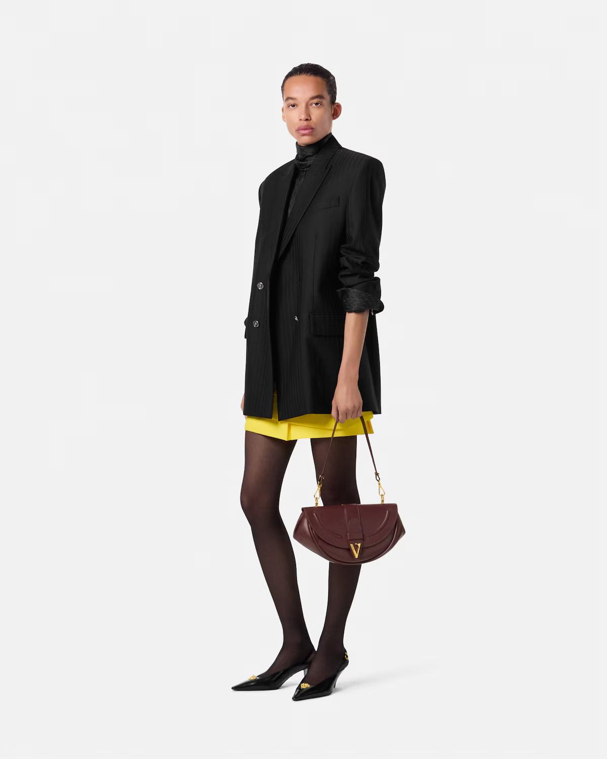 Virtus Leather Shoulder Bag - Image 3