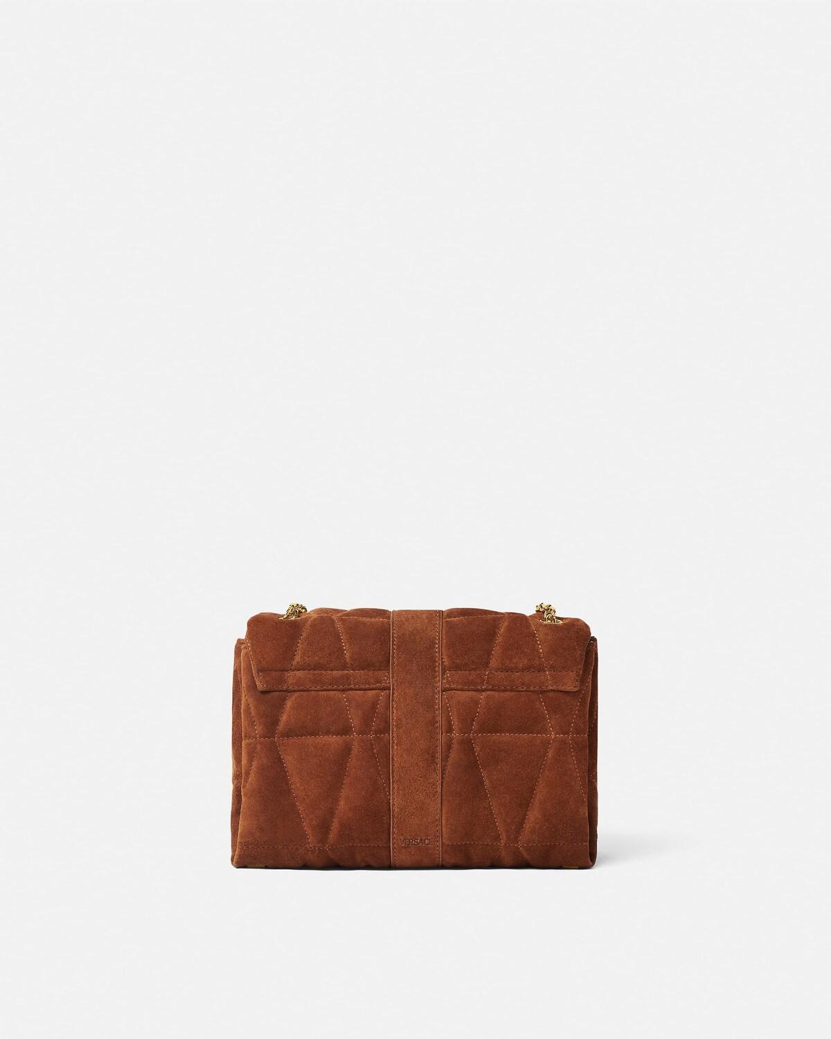 Kleio Quilted Suede Shoulder Bag - Image 7