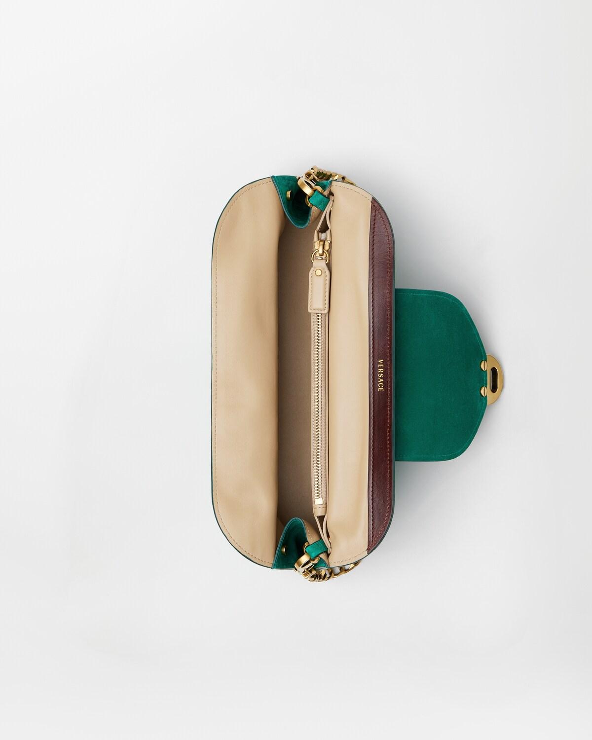 Vivian Embroidered Suede Clutch - Image 5
