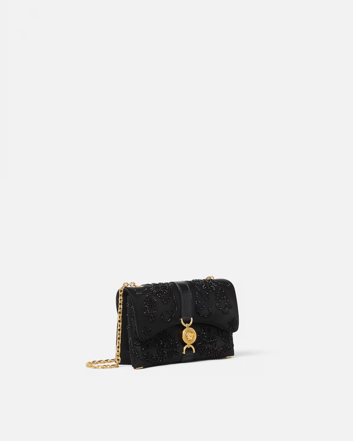 Kleio Embroidered Satin Mini Bag - Image 2