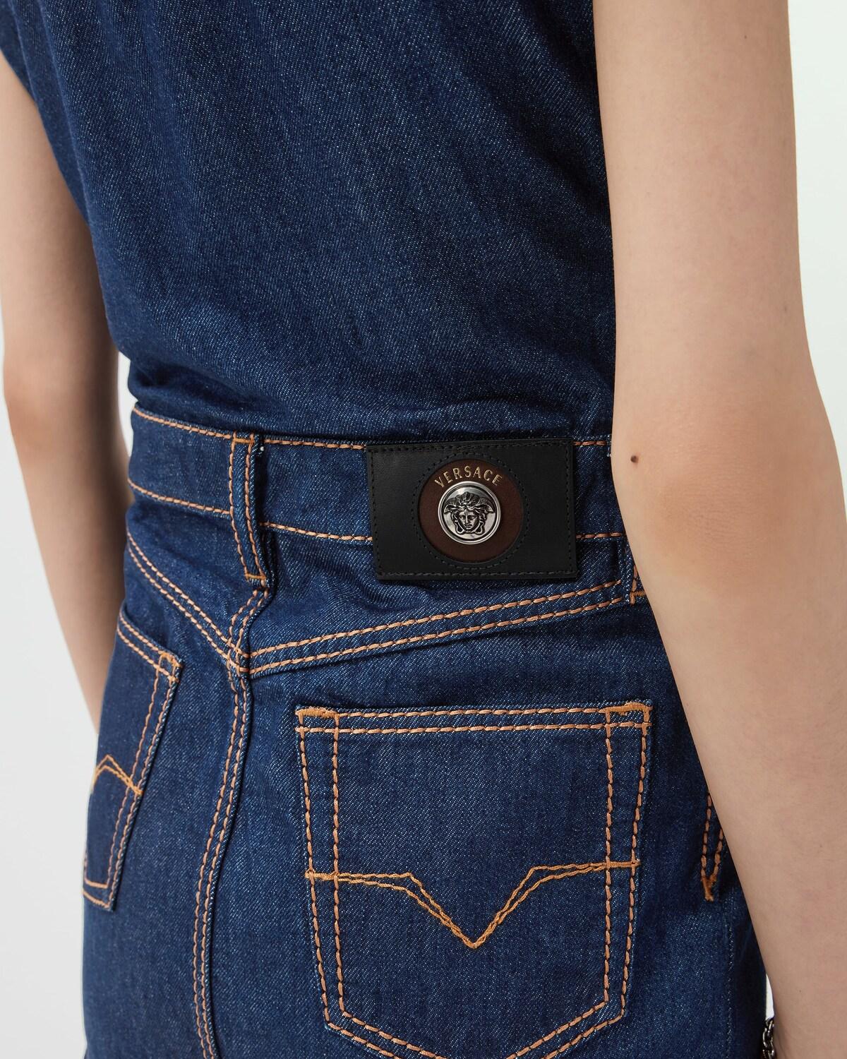 Denim Mini Dress - Image 5